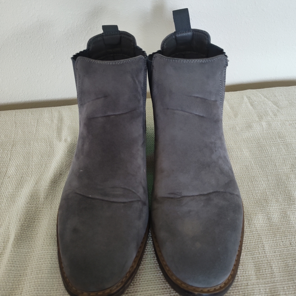 Hawke & Co Men's Charcoal Suede Boots